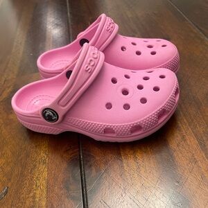 Toddler girl crocs c9
